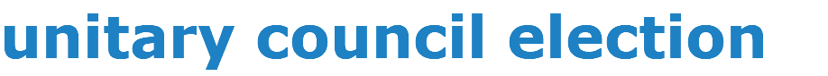 unitary council election